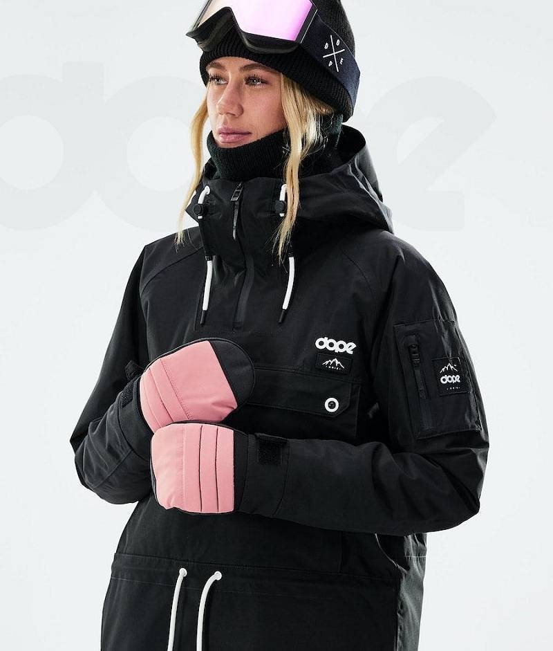 Pink Women's Dope Ace 2021 Snowboard Gloves | India_D1199