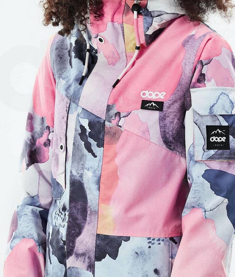 Pink Women's Dope Adept W 2021 Ski Jackets | India_D1634