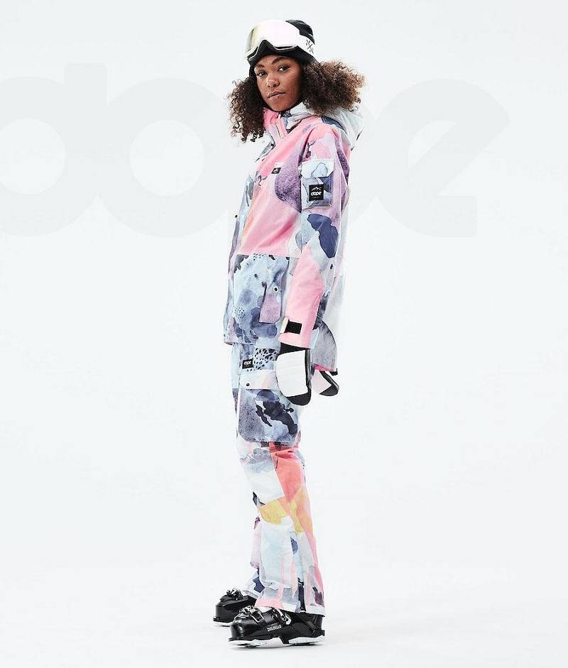 Pink Women's Dope Adept W 2021 Ski Jackets | India_D1634