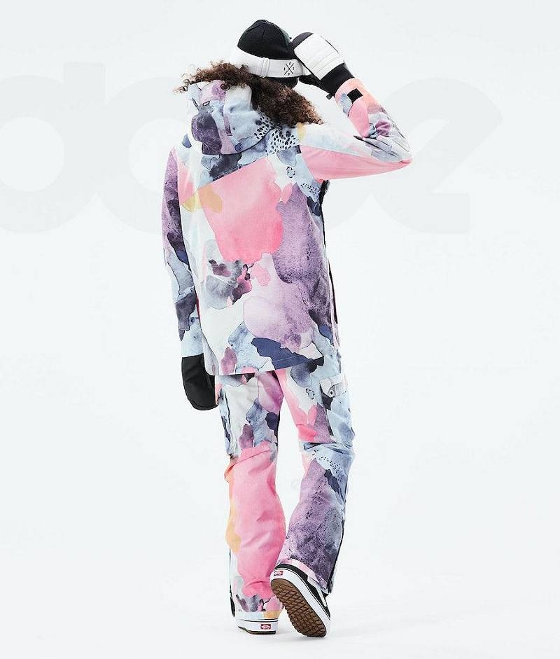 Pink Women's Dope Adept W 2021 Snowboard Jackets | India_D1226