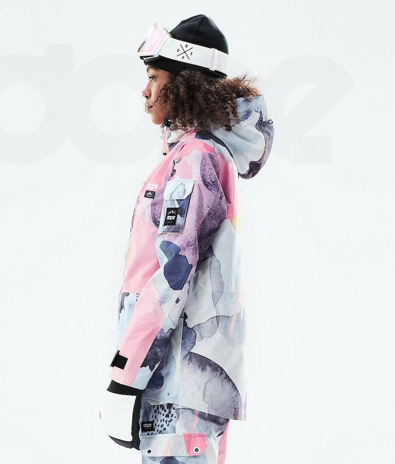 Pink Women's Dope Adept W 2021 Snowboard Jackets | India_D1226