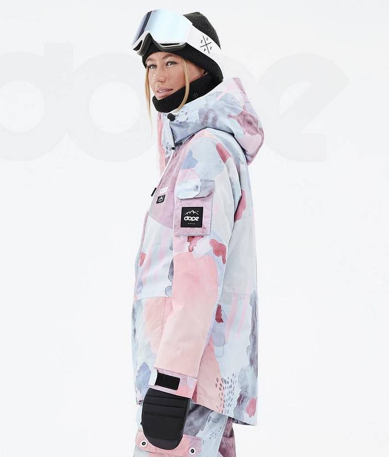 Pink Women's Dope Adept W Ski Jackets | India_D2243