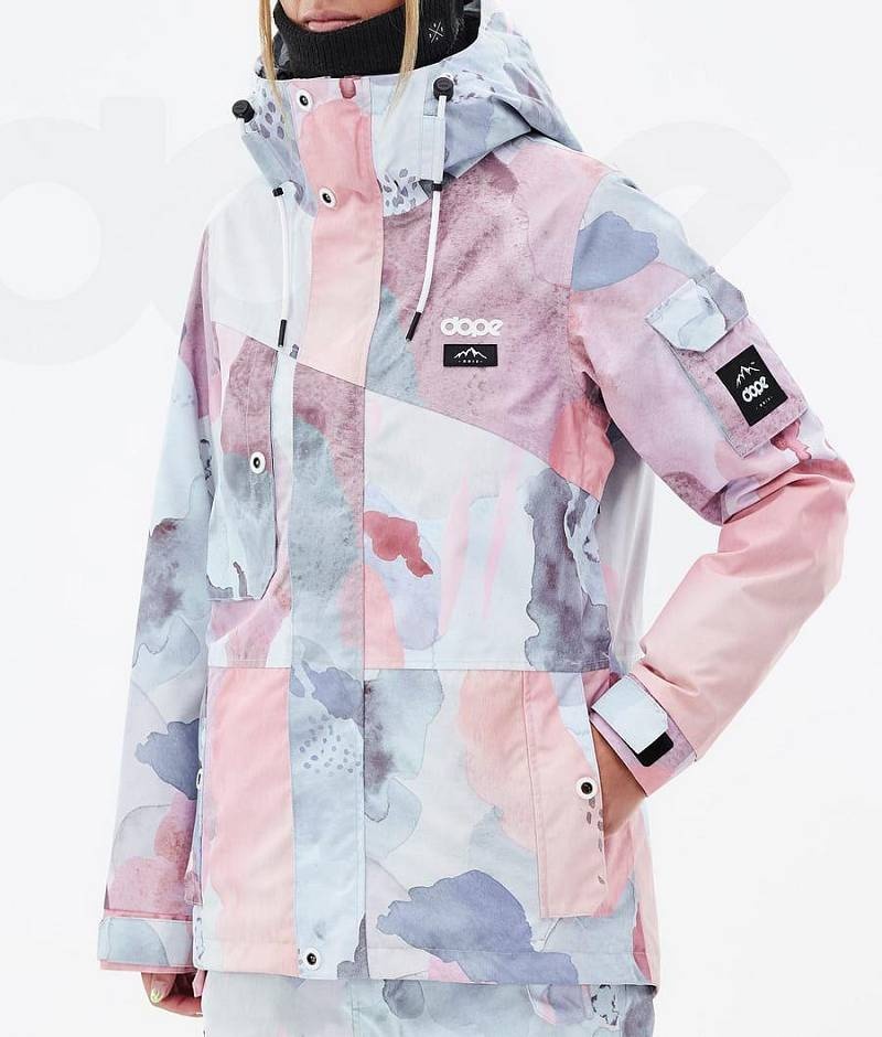 Pink Women's Dope Adept W Ski Jackets | India_D2243