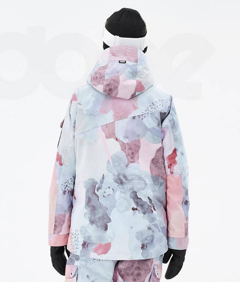 Pink Women's Dope Adept W Ski Jackets | India_D2243