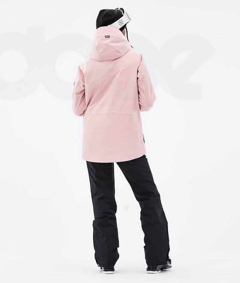 Pink Women's Dope Adept W Ski Jackets | India_D1286