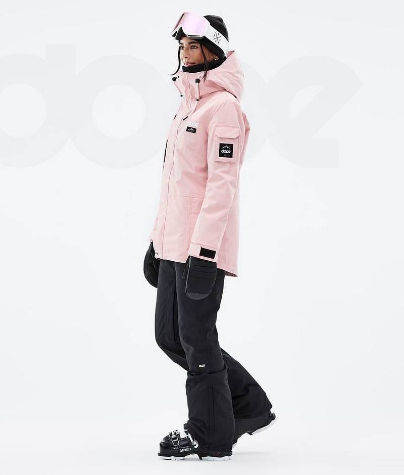 Pink Women's Dope Adept W Ski Jackets | India_D1286