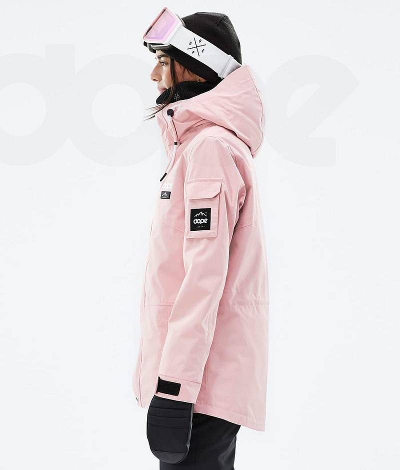 Pink Women's Dope Adept W Ski Jackets | India_D1286