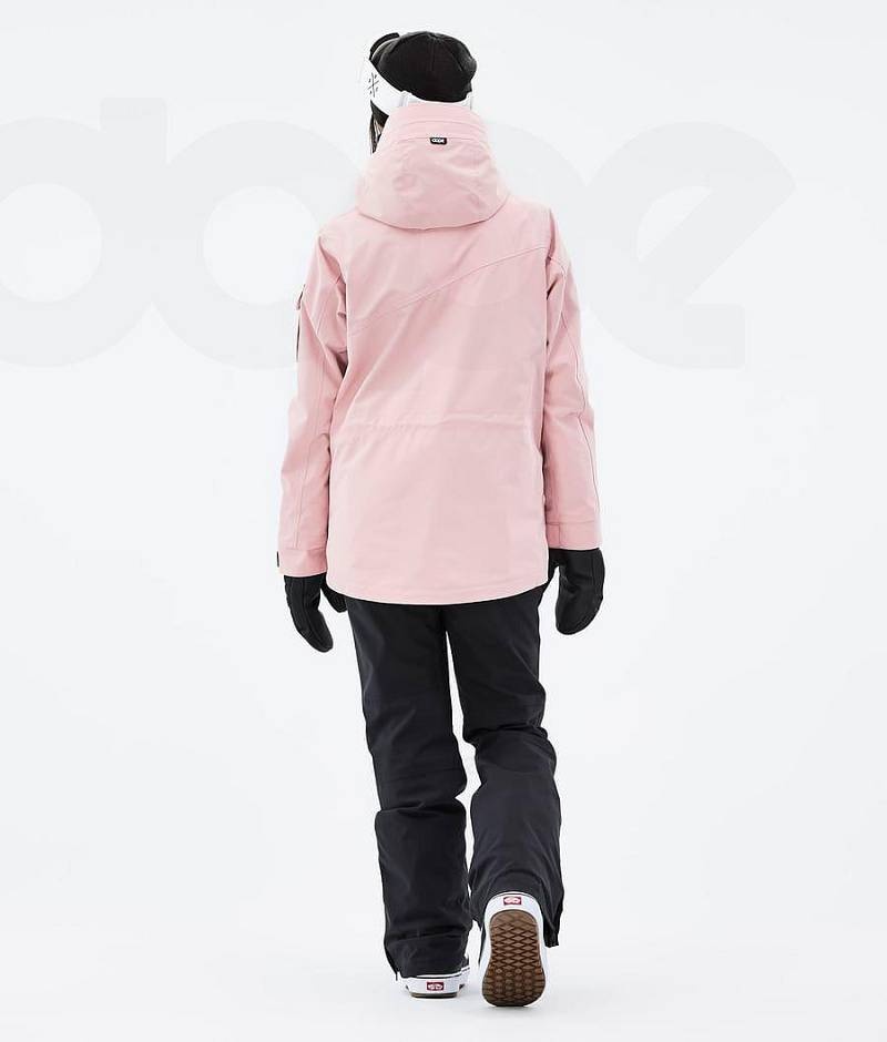 Pink Women's Dope Adept W Snowboard Jackets | India_D1363