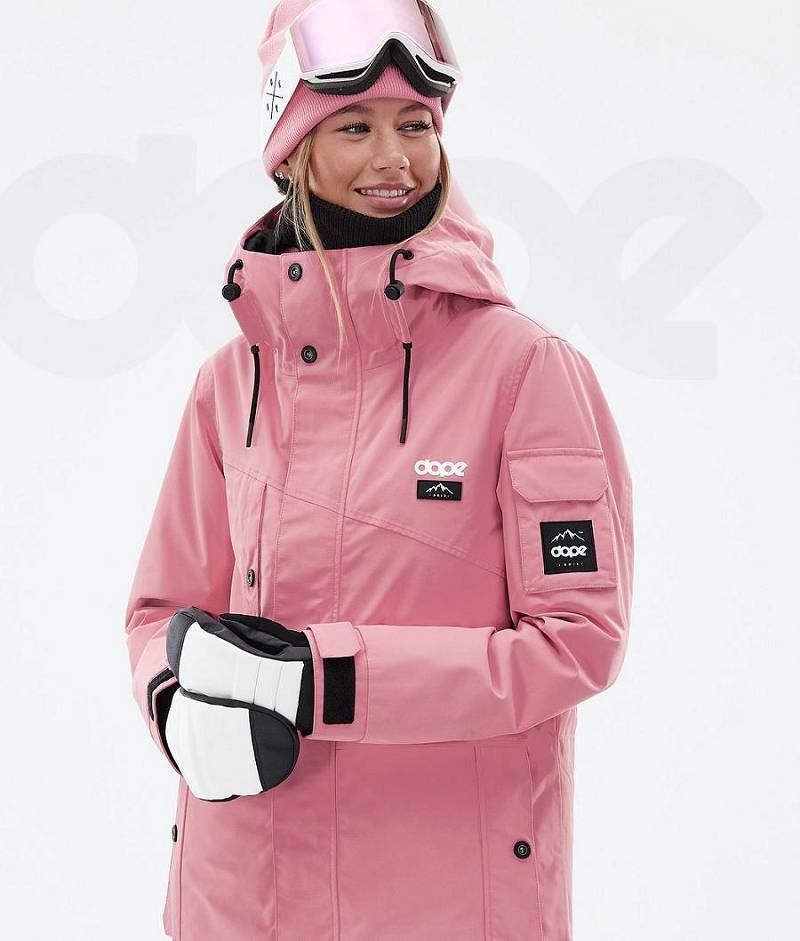 Pink Women's Dope Adept W Snowboard Jackets | India_D1050