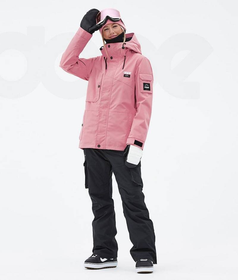 Pink Women's Dope Adept W Snowboard Jackets | India_D1050