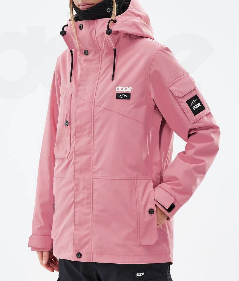 Pink Women's Dope Adept W Snowboard Jackets | India_D1050