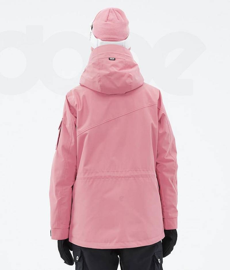 Pink Women's Dope Adept W Snowboard Jackets | India_D1050