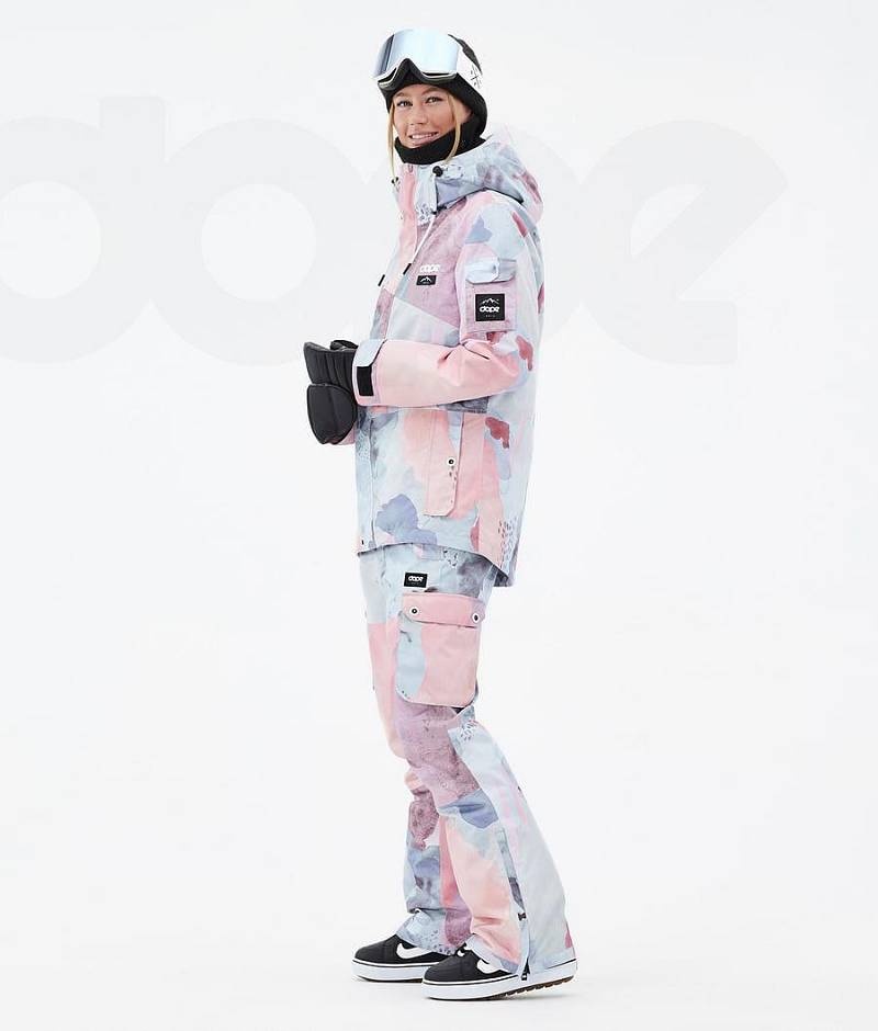 Pink Women's Dope Adept W Snowboard Jackets | India_D1953