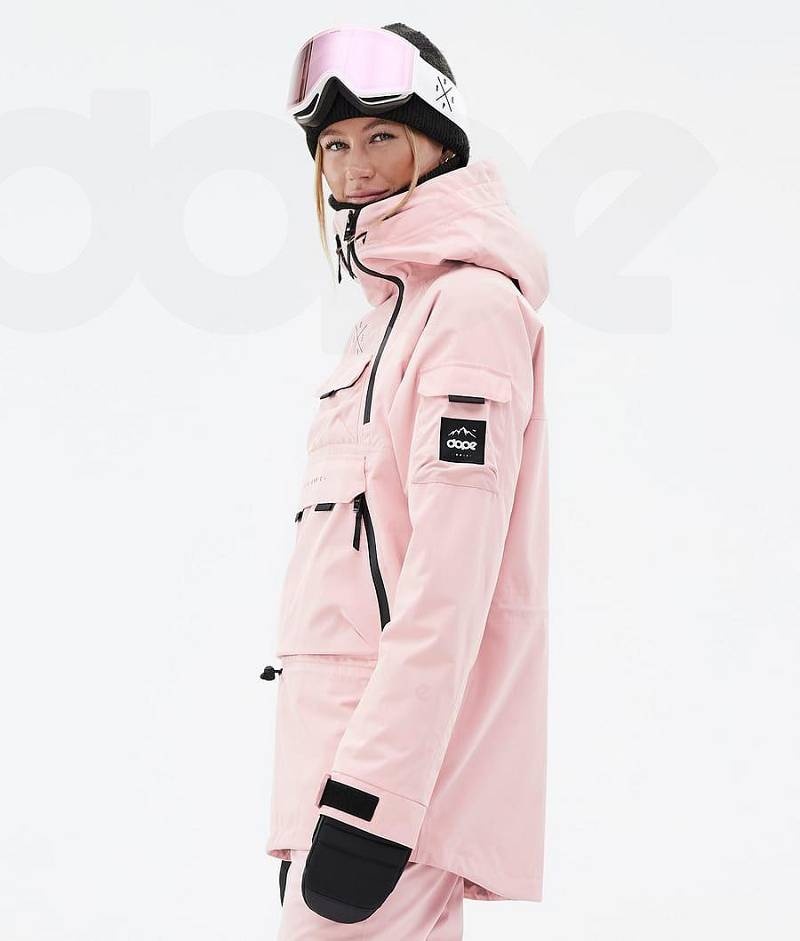 Pink Women's Dope Akin W Snowboard Jackets | India_D1993