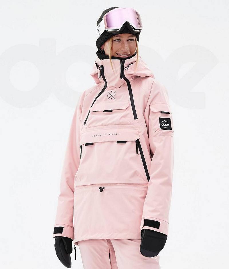 Pink Women\'s Dope Akin W Snowboard Jackets | India_D1993