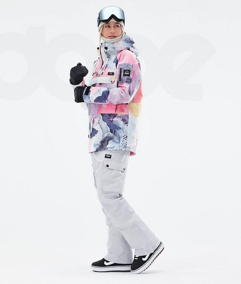 Pink Women's Dope Annok W 2021 Snowboard Jackets | India_D2274