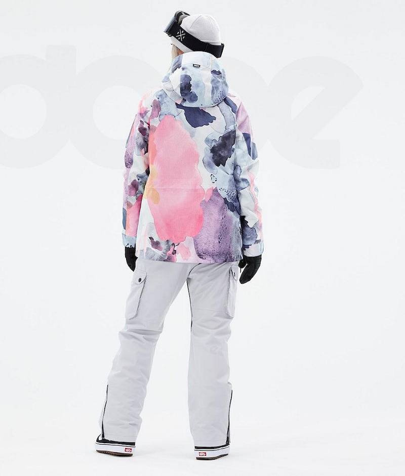 Pink Women's Dope Annok W 2021 Snowboard Jackets | India_D2274