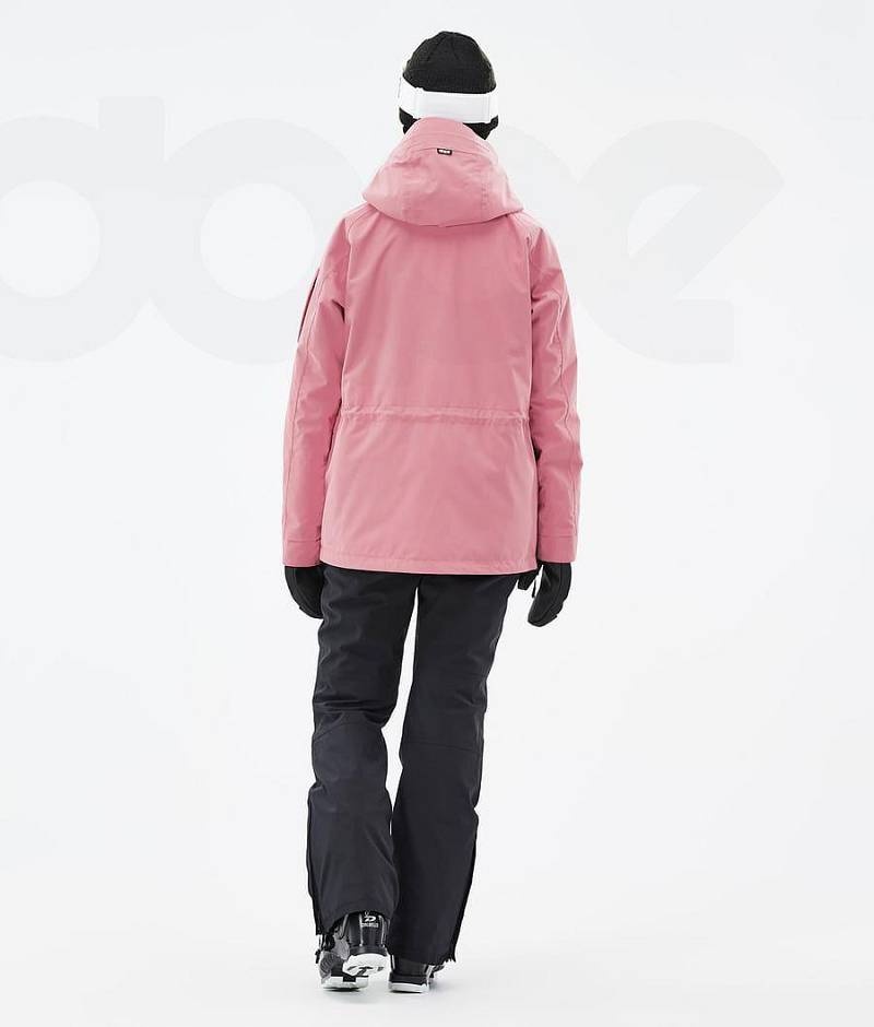 Pink Women's Dope Annok W Ski Jackets | India_D2353