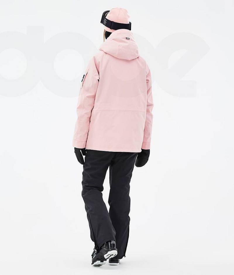 Pink Women's Dope Annok W Ski Jackets | India_D2124