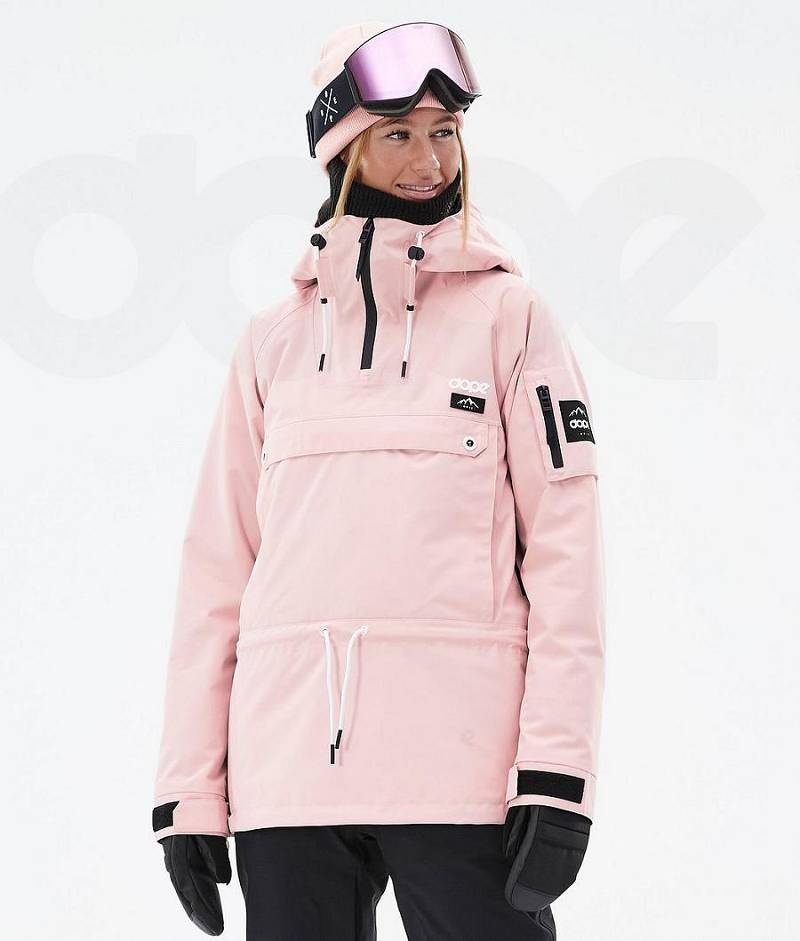 Pink Women\'s Dope Annok W Ski Jackets | India_D2124