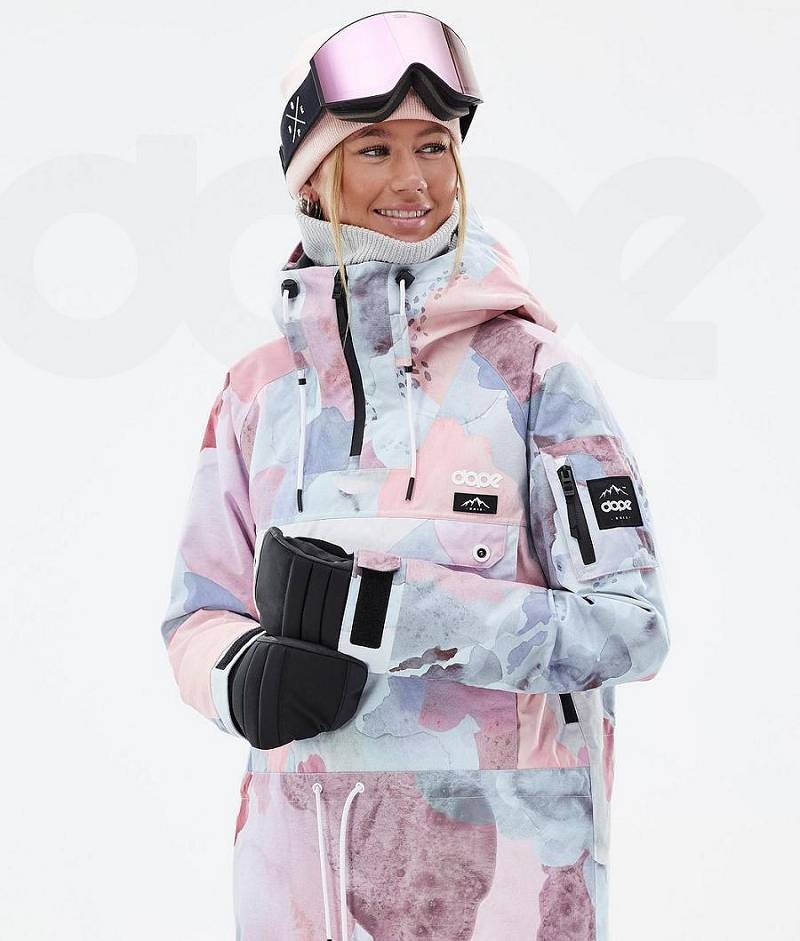 Pink Women's Dope Annok W Ski Jackets | India_D1603