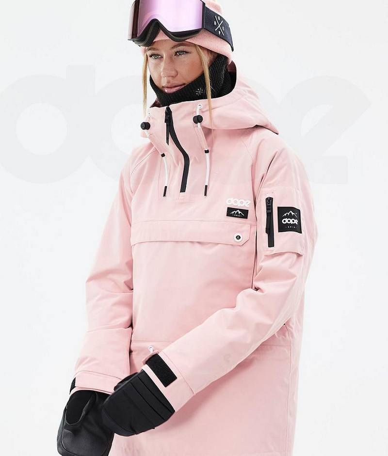 Pink Women's Dope Annok W Snowboard Jackets | India_D2085