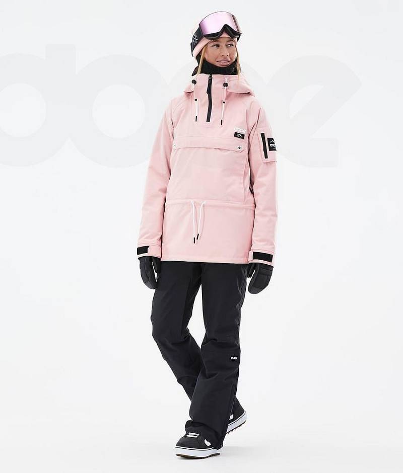 Pink Women's Dope Annok W Snowboard Jackets | India_D2085