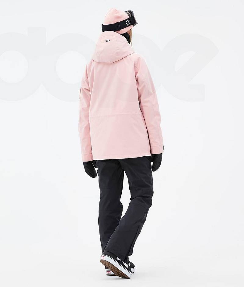 Pink Women's Dope Annok W Snowboard Jackets | India_D2085