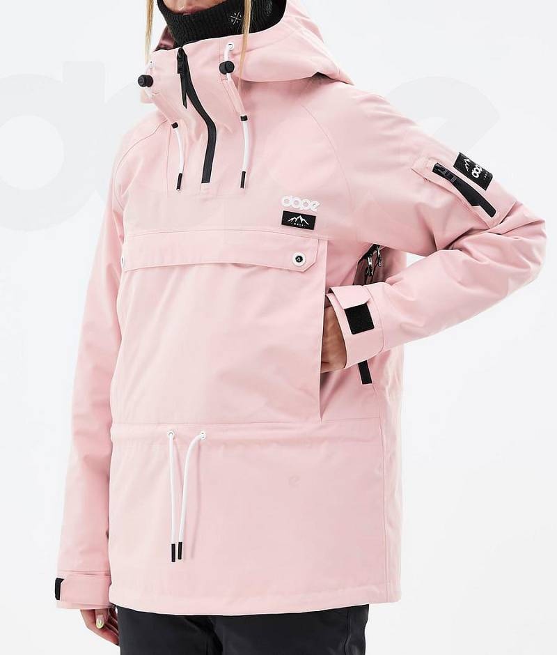 Pink Women's Dope Annok W Snowboard Jackets | India_D2085