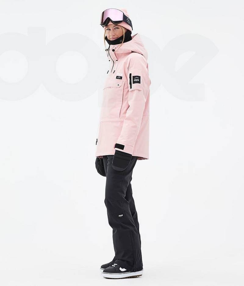 Pink Women's Dope Annok W Snowboard Jackets | India_D2085