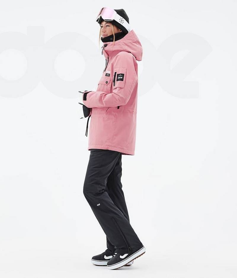 Pink Women's Dope Annok W Snowboard Jackets | India_D1629