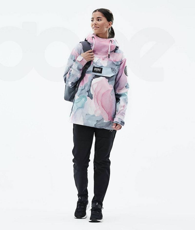 Pink Women's Dope Blizzard Light W Outdoor Jackets | India_D1310