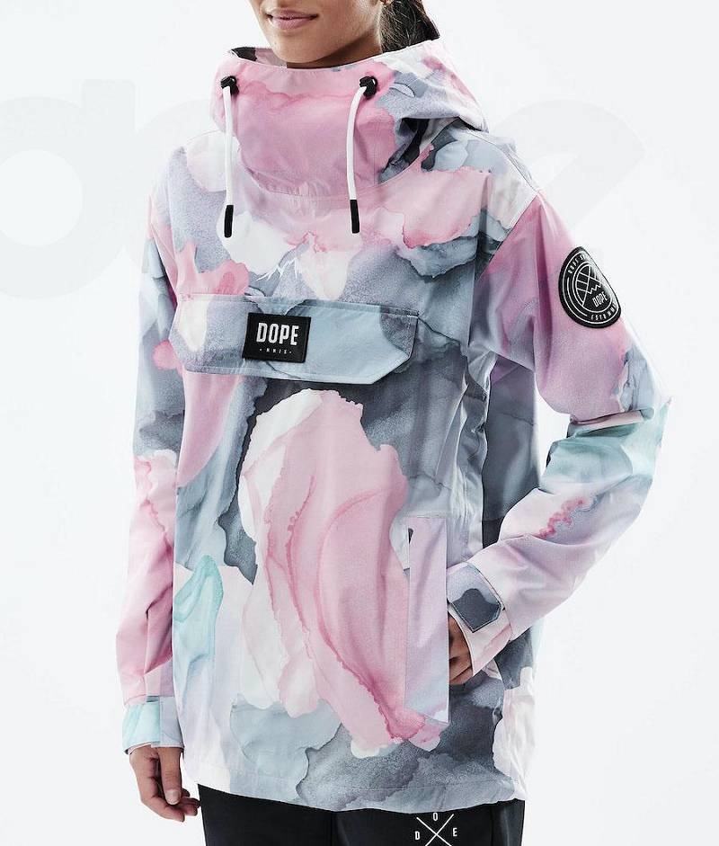 Pink Women's Dope Blizzard Light W Outdoor Jackets | India_D1310