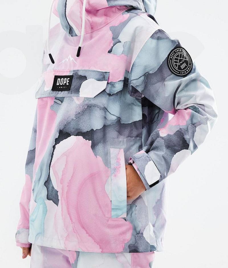 Pink Women's Dope Blizzard W 2021 Ski Jackets | India_D1846