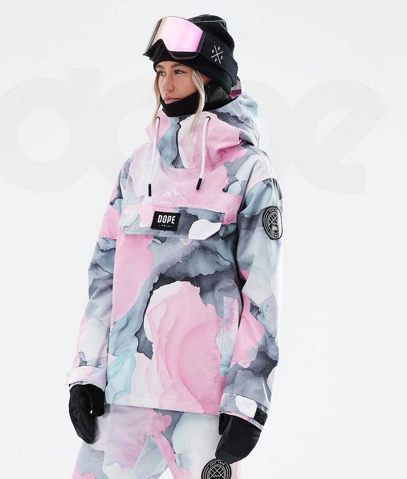 Pink Women\'s Dope Blizzard W 2021 Ski Jackets | India_D1846