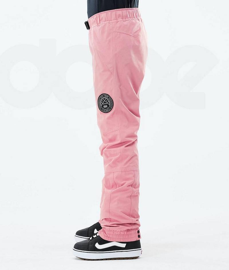 Pink Women's Dope Blizzard W 2021 Snowboard Pants | India_D1365