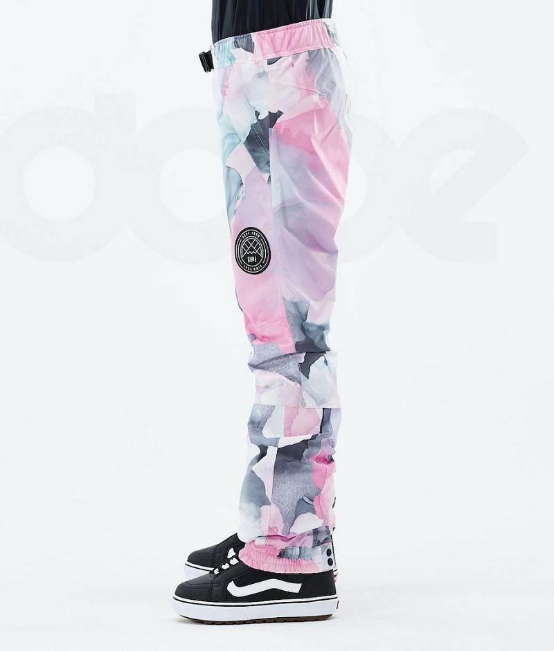 Pink Women's Dope Blizzard W 2021 Snowboard Pants | India_D2007