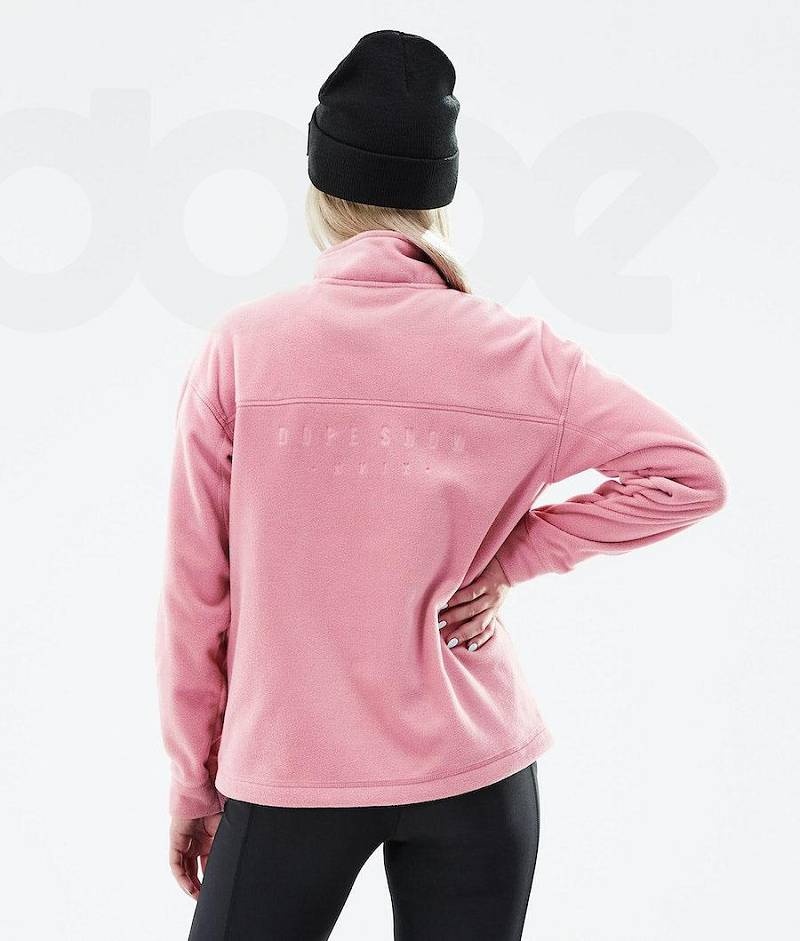 Pink Women's Dope Comfy W 2021 Fleece | India_D1053