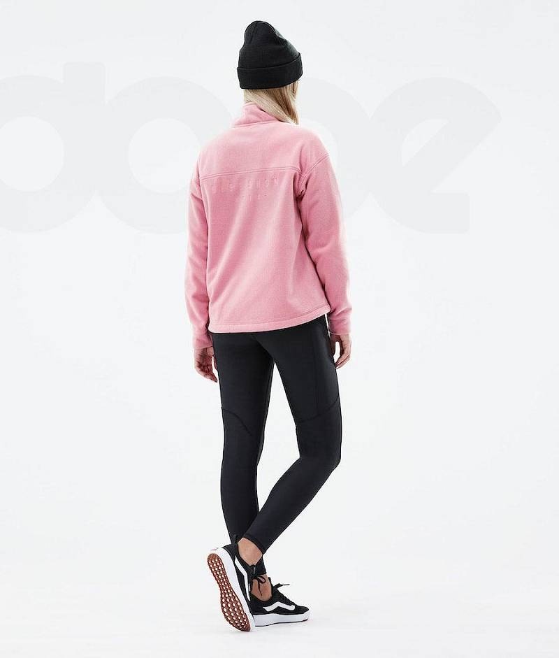 Pink Women's Dope Comfy W 2021 Fleece | India_D1053