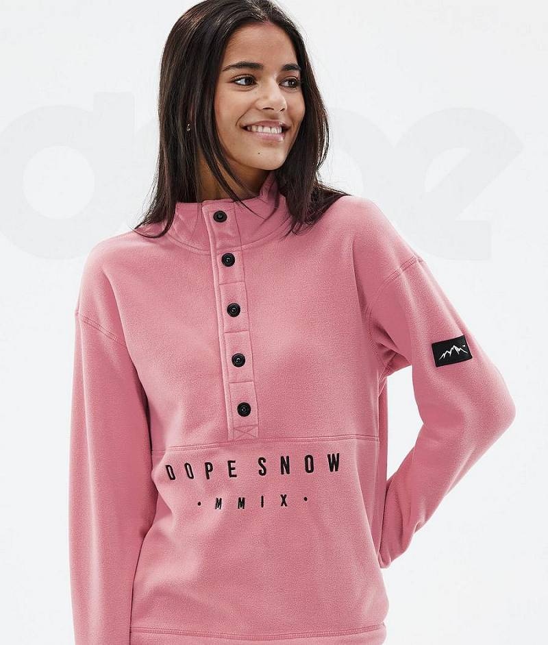 Pink Women's Dope Comfy W Fleece | India_D1934