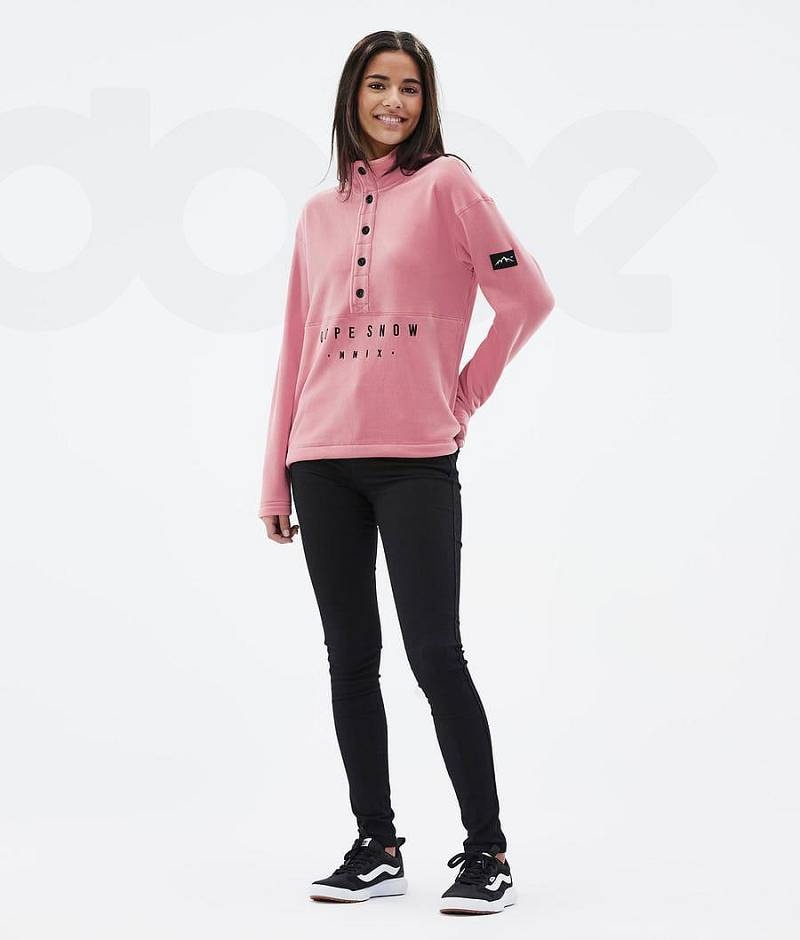 Pink Women's Dope Comfy W Fleece | India_D1934