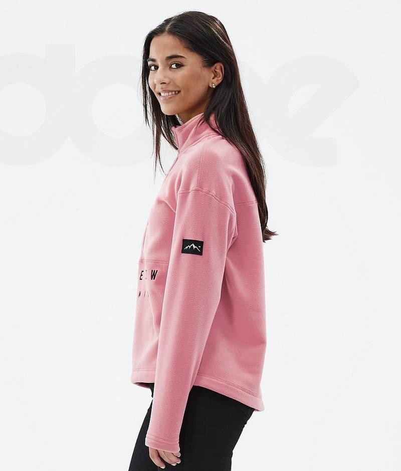 Pink Women's Dope Comfy W Fleece | India_D1934