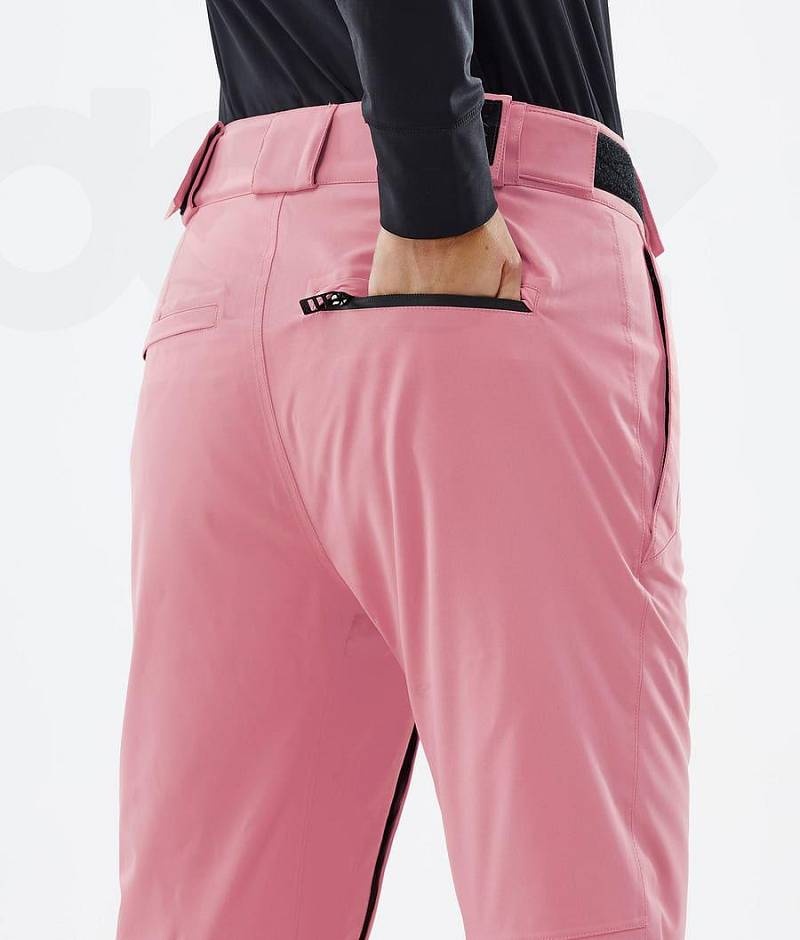 Pink Women's Dope Con W Ski Pants | India_D1472