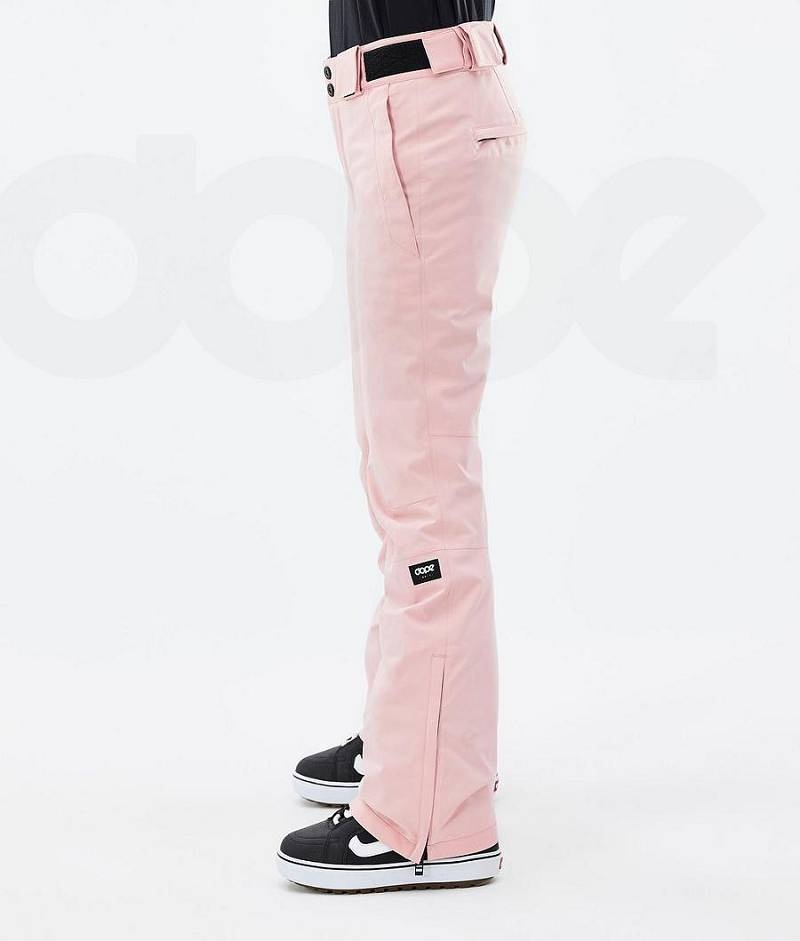 Pink Women's Dope Con W Snowboard Pants | India_D1481