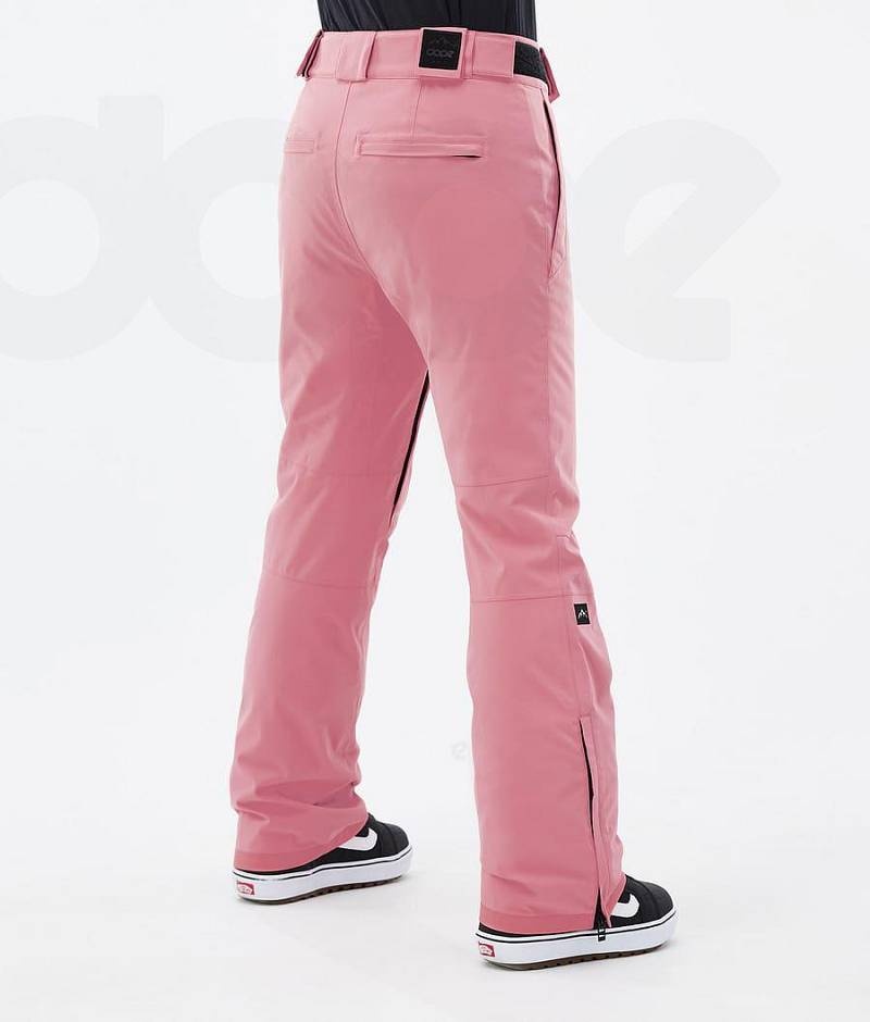 Pink Women's Dope Con W Snowboard Pants | India_D1776