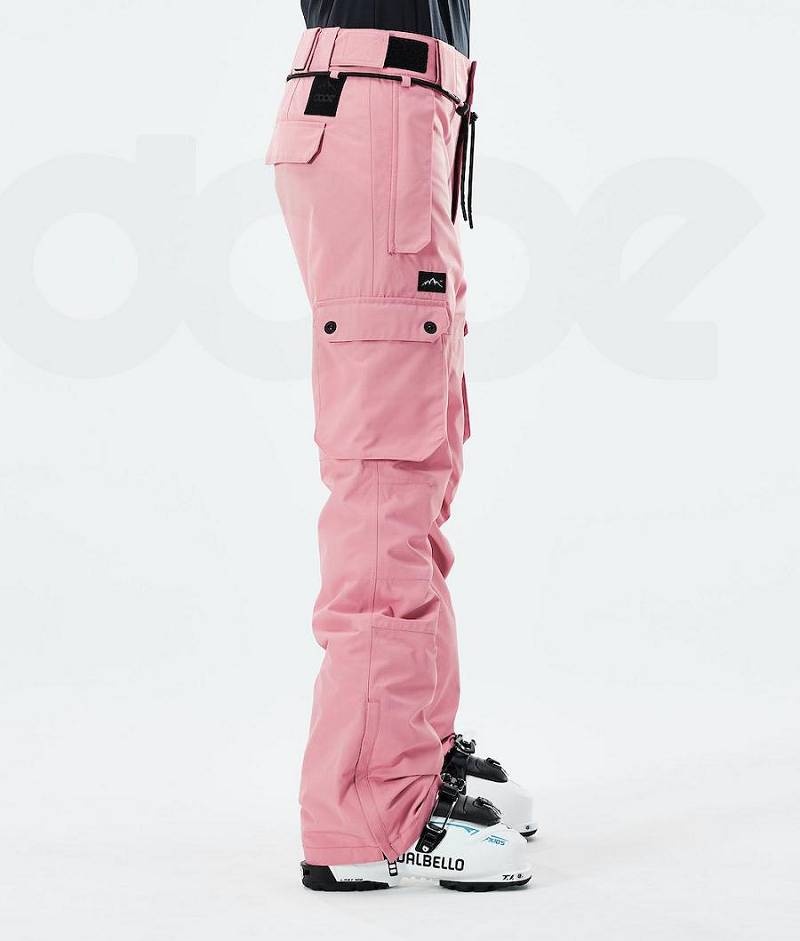 Pink Women's Dope Iconic W 2021 Ski Pants | India_D1727