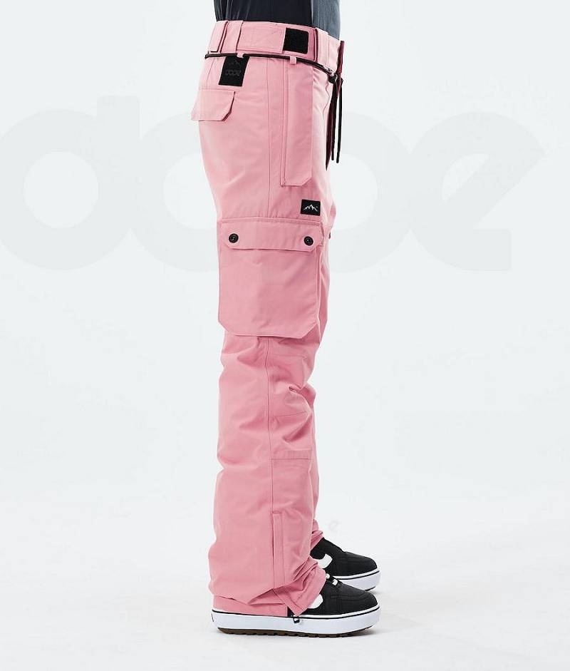 Pink Women's Dope Iconic W 2021 Snowboard Pants | India_D1863