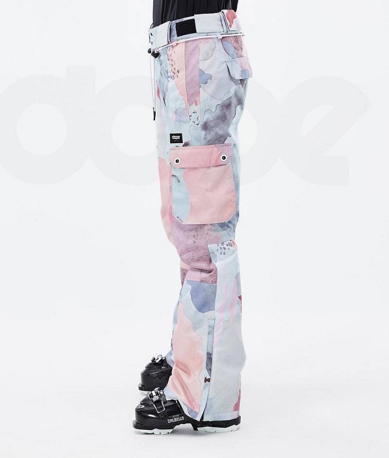 Pink Women's Dope Iconic W Ski Pants | India_D1274