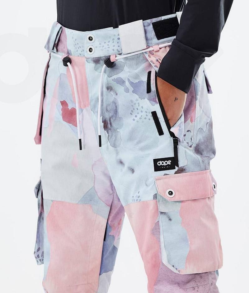 Pink Women's Dope Iconic W Ski Pants | India_D1274