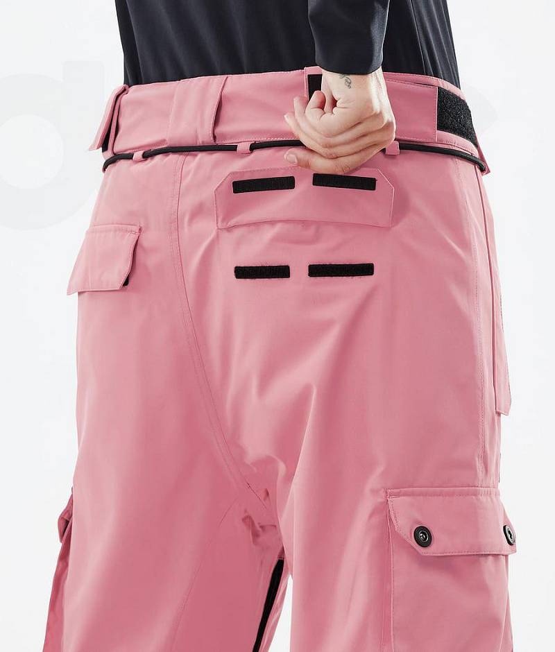 Pink Women's Dope Iconic W Ski Pants | India_D1999